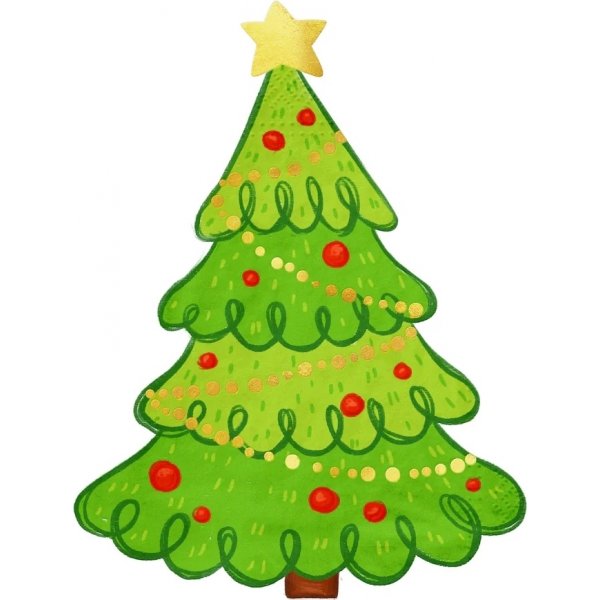 Servietter - Gran - 10-pakning Servietter - Gran - 10-pakning