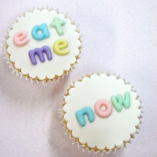 Silikonform - Små bokstaver Silikonform - Små bokstaver