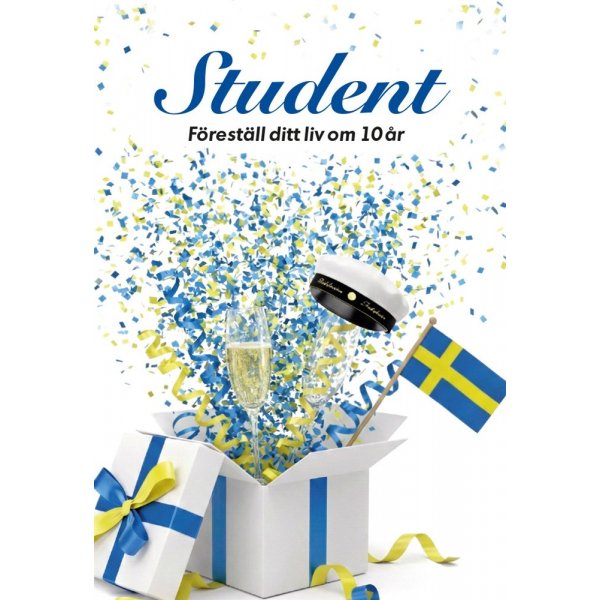 Gavebok - Student: Se for deg livet ditt om 10 �r - Perfekt studentgave!