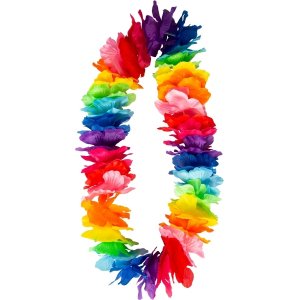 Hawaiisk krans - blandede farger Hawaiisk krans - blandede farger