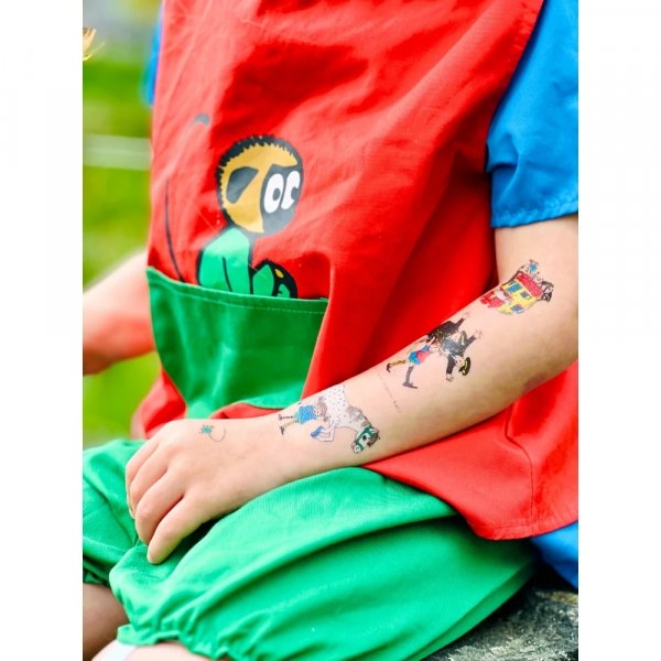 Tatoveringer - Pippi Langstrømpe Tatoveringer - Pippi Langstrømpe