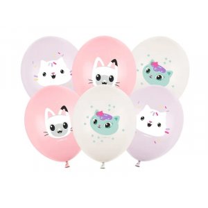 Pastellballonger - Gabbys dukkehus - 6-pakning