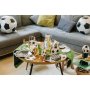 Servietter med fotball - Svart - 16-pakning Servietter med fotball - Svart - 16-pakning