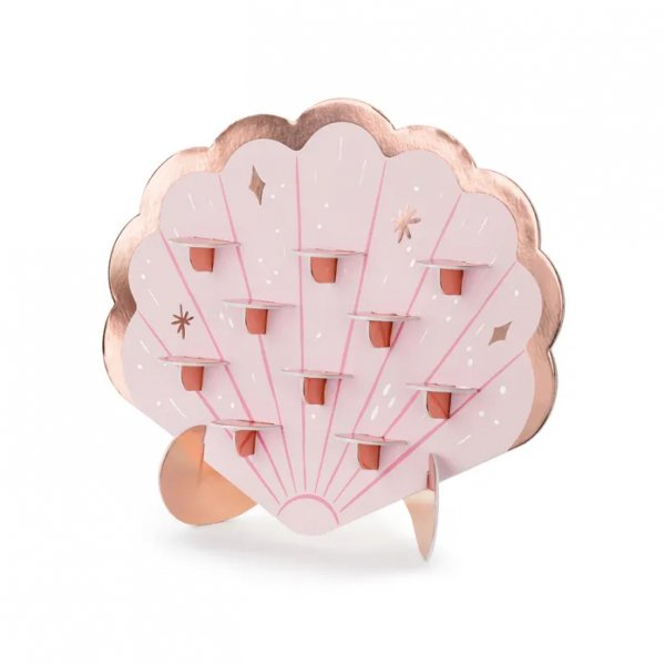 Shot Wall - Skjell - Rosa/Roségull Shot Wall - Skjell - Rosa/Roségull