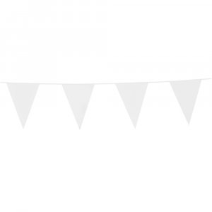Girlander - Hvit - Plast - 10 m Girlander - Hvit - Plast - 10 m