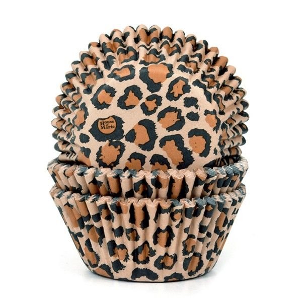 Muffinsformer - Leopard - 50-pakning Muffinsformer - Leopard - 50-pakning