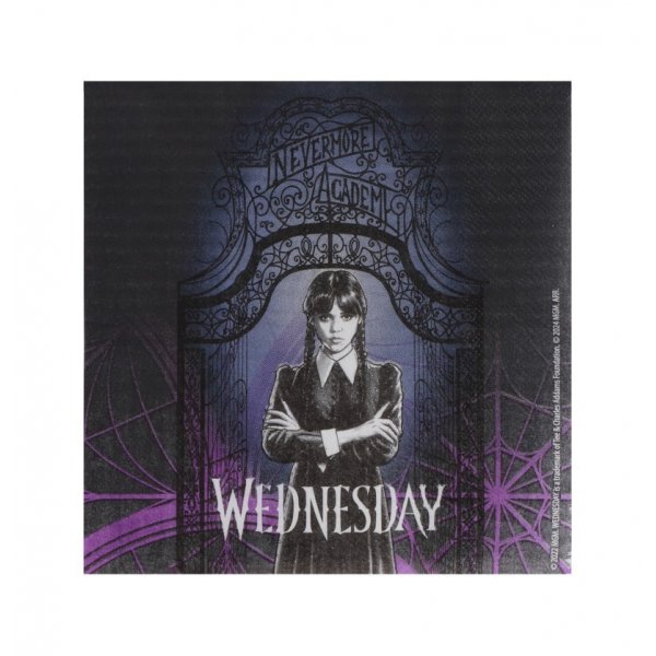 Servietter - onsdag - 20-pakning - 33x33 cm Servietter - onsdag - 20-pakning - 33x33 cm