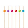 Snackpinner/Drikkepinner - Blandede farger - 12 cm - 25 stk Snackpinner/Drikkepinner - Blandede farger - 12 cm - 25 stk