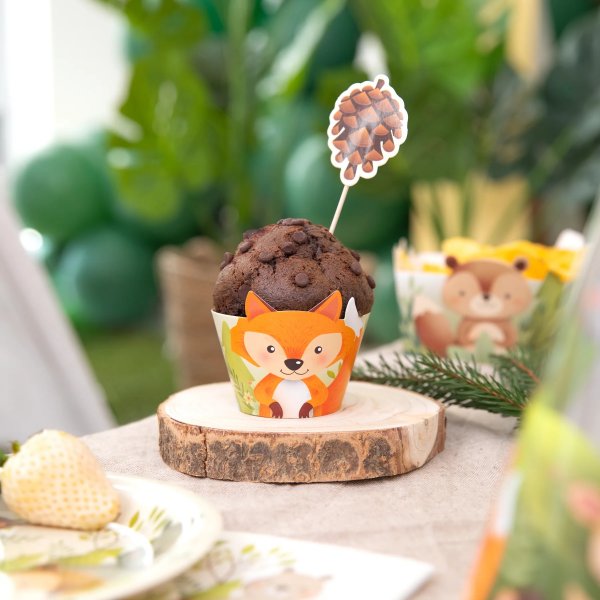 Muffinsformer - Skogens Venner - 6-pakning Muffinsformer - Skogens Venner - 6-pakning