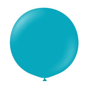Ballonger ensfarget - Premium 60 cm - Turkis - 2-pakning Ballonger ensfarget - Premium 60 cm - Turkis - 2-pakning