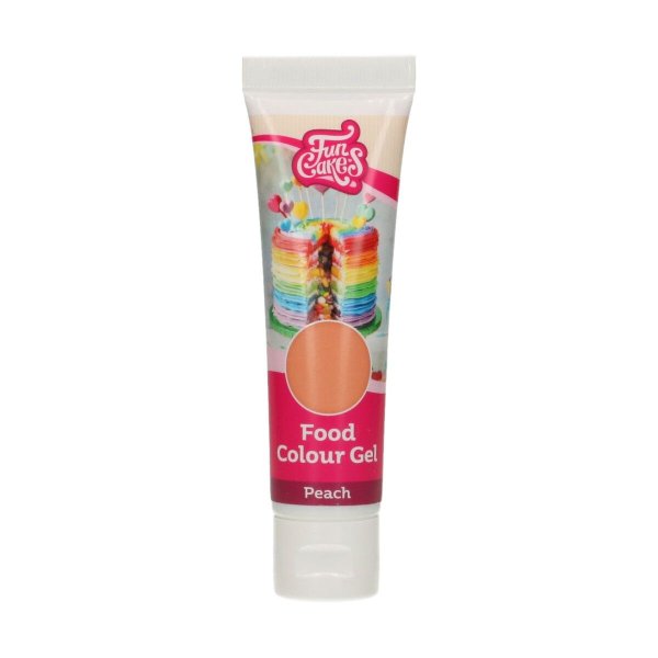 FunCakes Pastafarge Fersken Gel 30g FunCakes Pastafarge Fersken Gel 30g