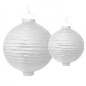 Papirlykt LED - Hvit Papirlykt LED - Hvit