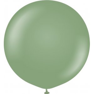 Ballonger ensfarget - Premium 90 cm - Eukalyptus - 2-pakning Ballonger ensfarget - Premium 90 cm - Eukalyptus - 2-pakning
