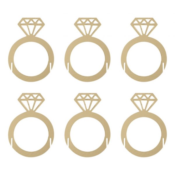 Drikketopper - Ringer - 6-pakning Drikketopper - Ringer - 6-pakning