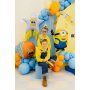 Folieballong - Minions - Stjerne med dusk - 72 cm Folieballong - Minions - Stjerne med dusk - 72 cm