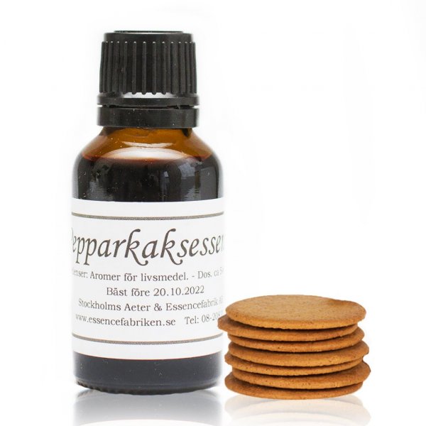 Aroma/essens - 25ml - Pepperkake Aroma/essens - 25ml - Pepperkake