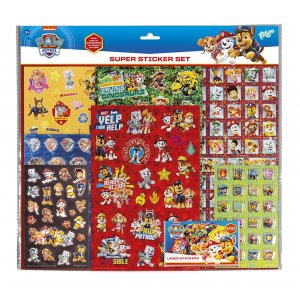 Klistremerker - Paw Patrol - Super klistremerkesett Klistremerker - Paw Patrol - Super klistremerkesett