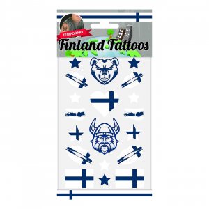 Tatoveringer Finland - Finsk flaggfarger Tatoveringer Finland - Finsk flaggfarger