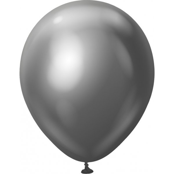 Ballonger ensfarget - Premium 45 cm - Space Grey Chrome Ballonger ensfarget - Premium 45 cm - Space Grey Chrome