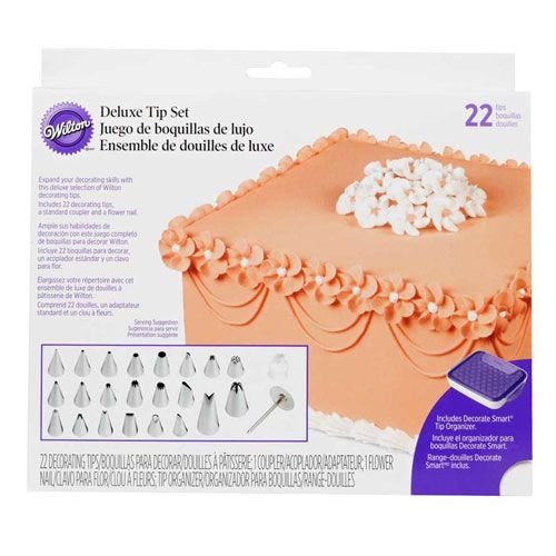 Tyllsett - Wilton Deluxe - 22 deler Tyllsett - Wilton Deluxe - 22 deler