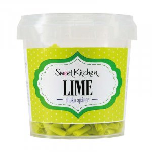 Sjokoladebiter - Lime - Limegr�nn - SweetKitchen - 35g