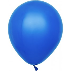 Ballonger ensfargede - Premium 30 cm - Mrkebl