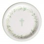 Papptallerkener - Kors - Hvit - 8-pakning - 23 cm Papptallerkener - Kors - Hvit - 8-pakning - 23 cm