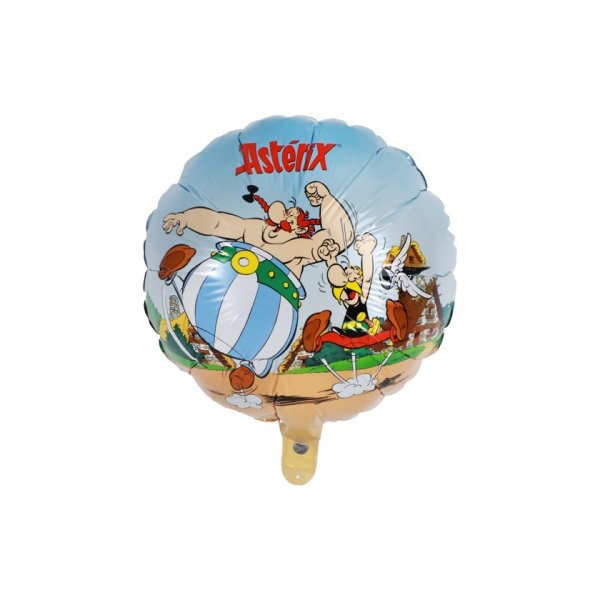 Folieballong - Rund - 43 cm - Asterix Folieballong - Rund - 43 cm - Asterix