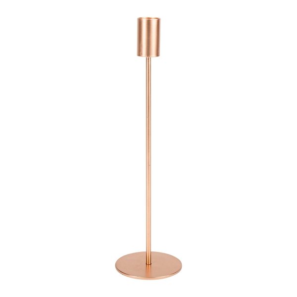 Lysestake - Roségull - Ø7,8 x 29 cm Lysestake - Roségull - Ø7,8 x 29 cm