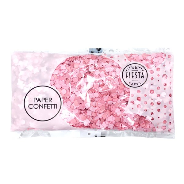 Konfetti – Babyrosa – 100 g – Konfetti, Små dekorasjoner