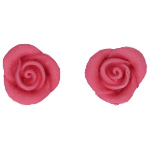 FunCakes Roser Rosa Kakedekorasjon 6 stk