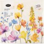 Servietter - små blomster - størrelse 33x33 cm - 20 stk Servietter - små blomster - størrelse 33x33 cm - 20 stk