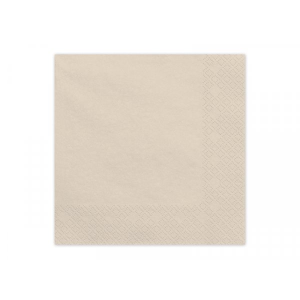 Papirservietter - Beige Papirservietter - Beige