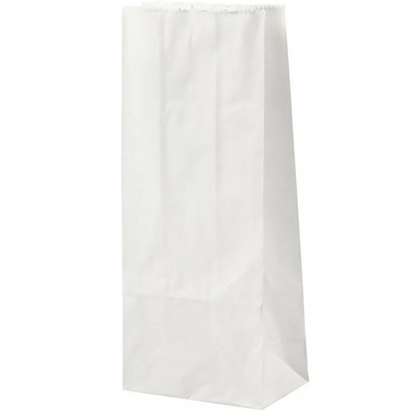 Papirposer - 22 cm - Hvite - 10 stk Papirposer - 22 cm - Hvite - 10 stk