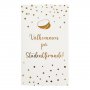 Inbjudningskort - Student - Vit/Guld