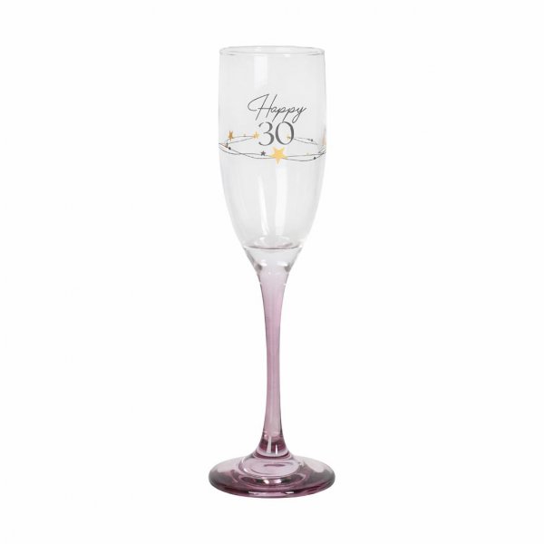 Champagneglass - Happy 30 Champagneglass - Happy 30