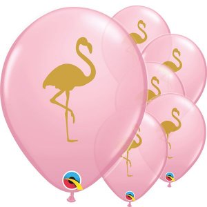 Ballonger - Flamingoer - 5-pakning