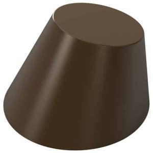 Pralinform - Skr�stilt konisk sylinder - 3,1 cm