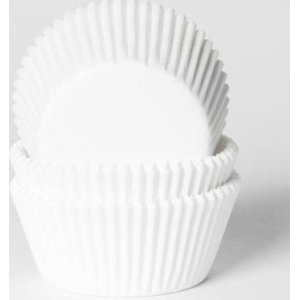 Muffinsformer - Hvite - House of Marie - 50-pakning