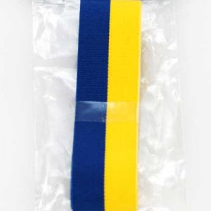 Bnd - 5 cm x 4 m - Bl/Gul