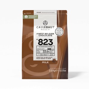 Sjokolade - Melkesjokolade 823 - Callebaut - 2,5 kg