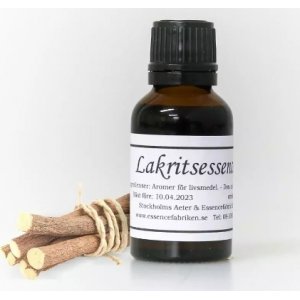 Aroma/essens - 25ml - Lakris Aroma/essens - 25ml - Lakris