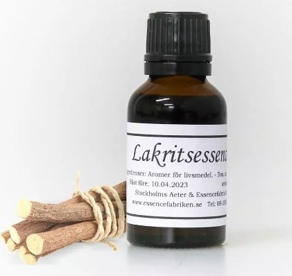 Aroma/essens - 25ml - Lakris Aroma/essens - 25ml - Lakris