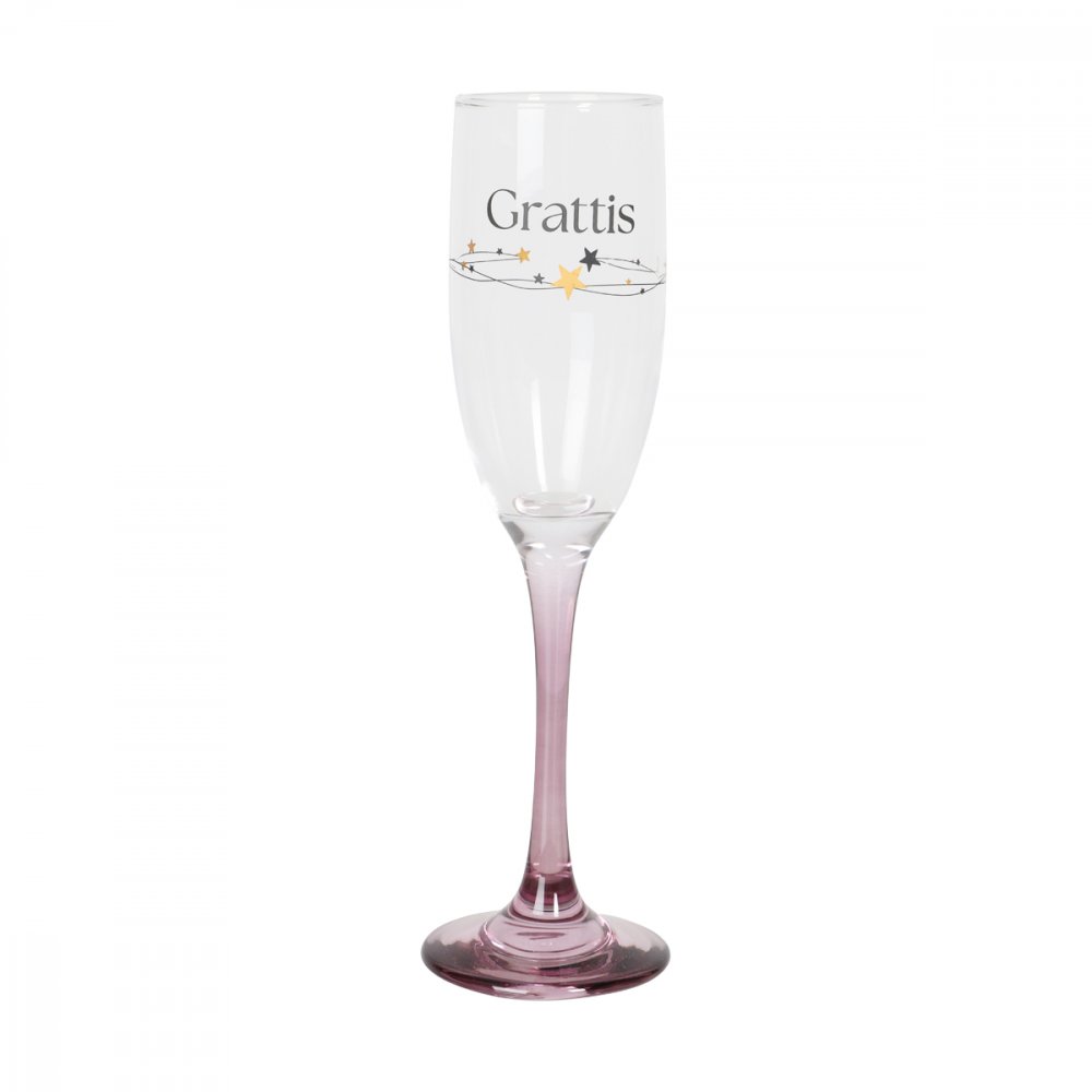 Champagneglass – Gratulerer – Borddekking og buffet, Student