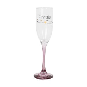 Champagneglass - Gratulerer Champagneglass - Gratulerer