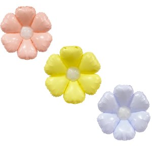 Ballonger - Blomster - 3-pakning