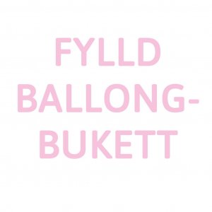 Ballongbukett - 5 lateksballonger (BUTIKK)