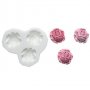 Silikonform - Sugarflex - Roser - 2,2 x 2,3 cm