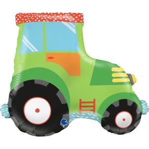 Folieballong - Traktor - Form - 69 cm Folieballong - Traktor - Form - 69 cm