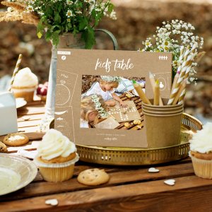 Barnebordsett - Spill og hndverk